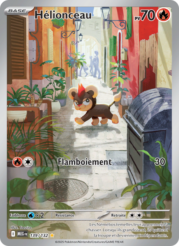 Hélionceau 139 — Mega Evolution (French Pokémon TCG card)