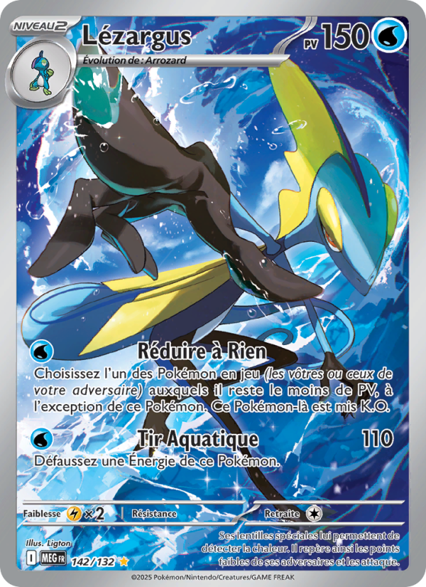 Lézargus 142 — Mega Evolution (French Pokémon TCG card)