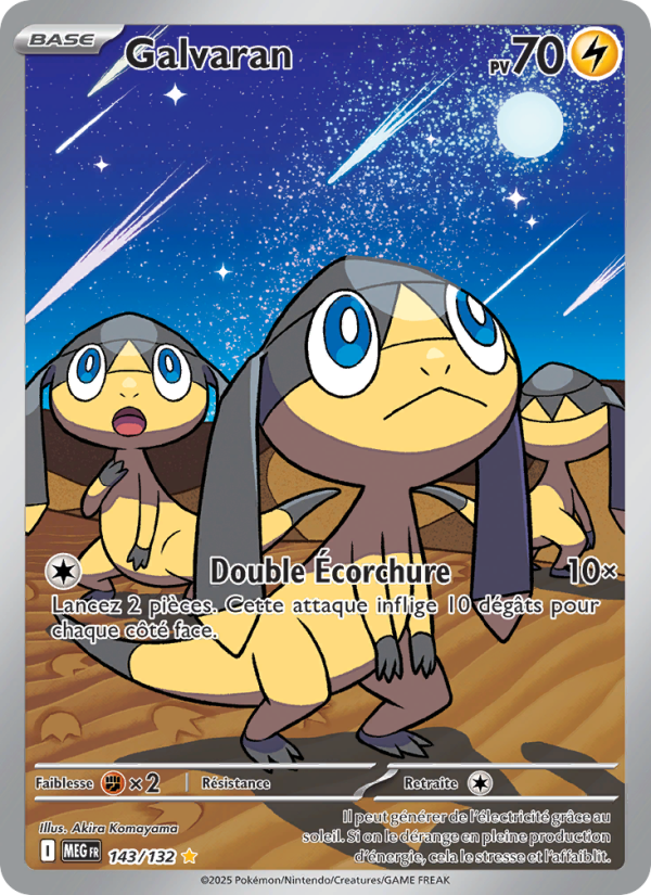 Galvaran 143 — Mega Evolution (French Pokémon TCG card)