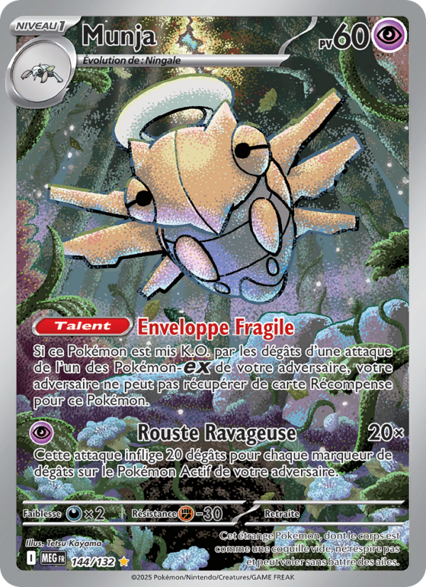 Munja 144 — Mega Evolution (French Pokémon TCG card)