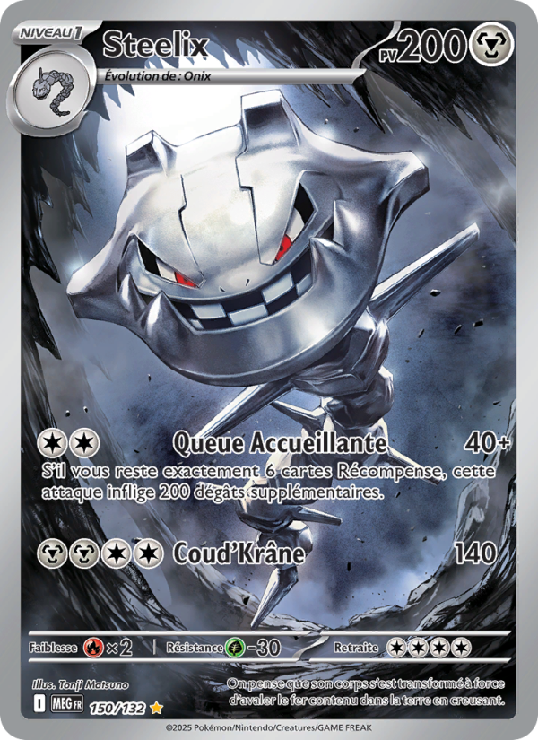 Steelix 150 — Mega Evolution (French Pokémon TCG card)