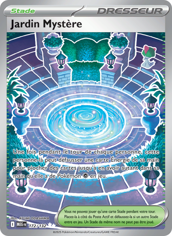 Jardin Mystère 172 — Mega Evolution (French Pokémon TCG card)