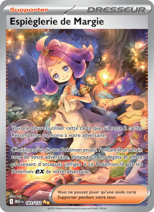 Espièglerie de Margie 183 — Mega Evolution (French Pokémon TCG card)