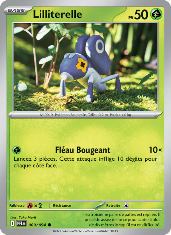 Lilliterelle 009 — Phantasmal Flames (French Pokémon TCG card)