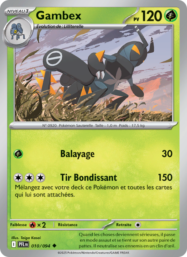 Gambex 010 — Phantasmal Flames (French Pokémon TCG card)