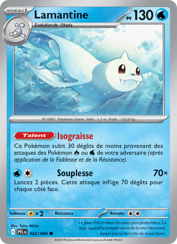 Lamantine 022 — Phantasmal Flames (French Pokémon TCG card)