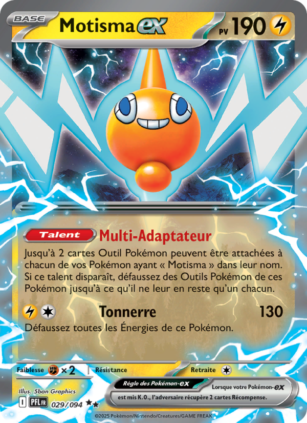 Motisma-ex 029 — Phantasmal Flames (French Pokémon TCG card)