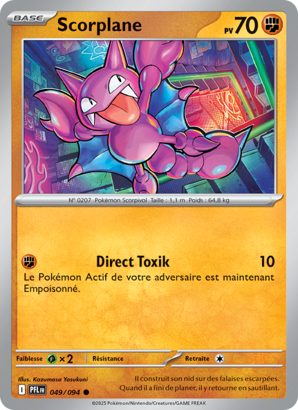 Scorplane 049 — Phantasmal Flames (French Pokémon TCG card)
