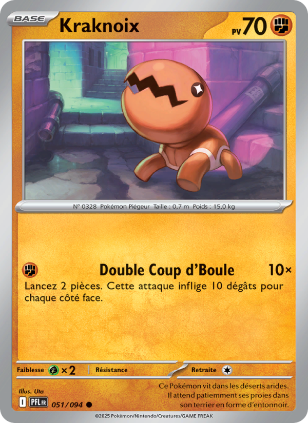 Kraknoix 051 — Phantasmal Flames (French Pokémon TCG card)