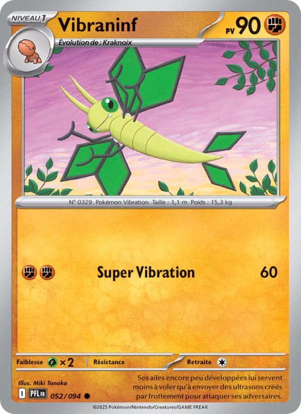 Vibraninf 052 — Phantasmal Flames (French Pokémon TCG card)