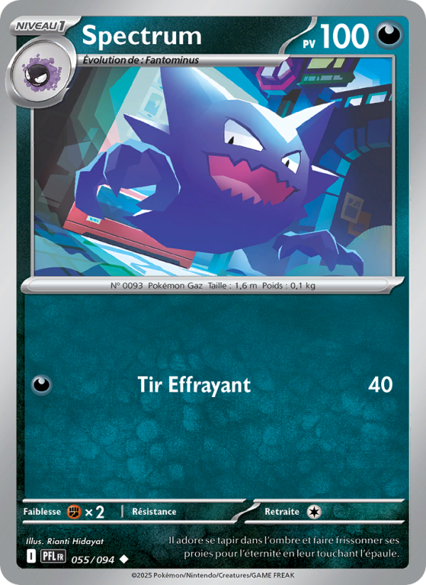 Spectrum 055 — Phantasmal Flames (French Pokémon TCG card)