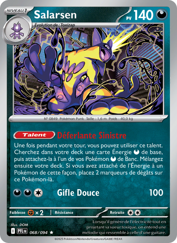 Salarsen 068 — Phantasmal Flames (French Pokémon TCG card)