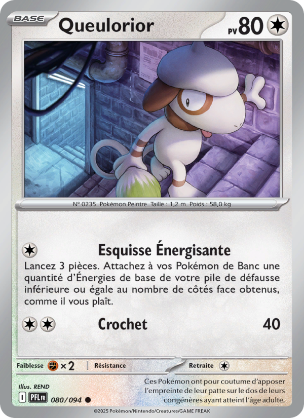 Queulorior 080 — Phantasmal Flames (French Pokémon TCG card)