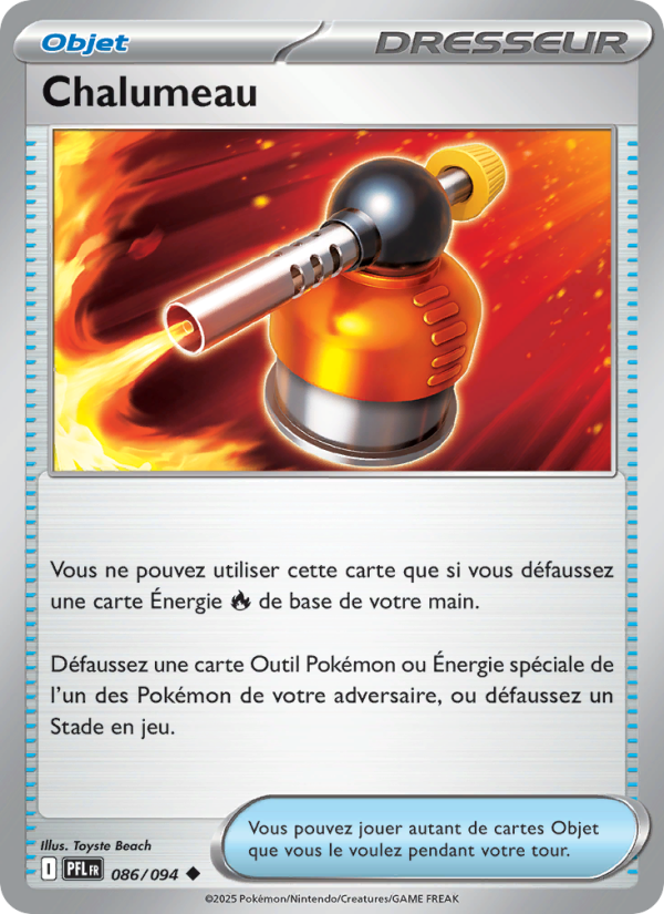 Chalumeau 086 — Phantasmal Flames (French Pokémon TCG card)