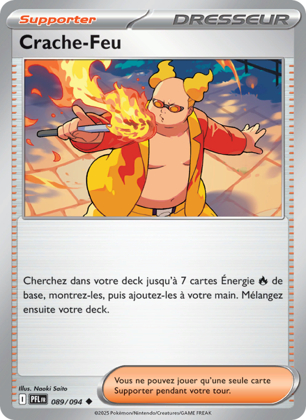 Crache-Feu 089 — Phantasmal Flames (French Pokémon TCG card)