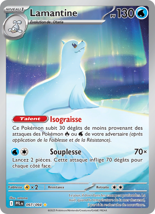 Lamantine 097 — Phantasmal Flames (French Pokémon TCG card)
