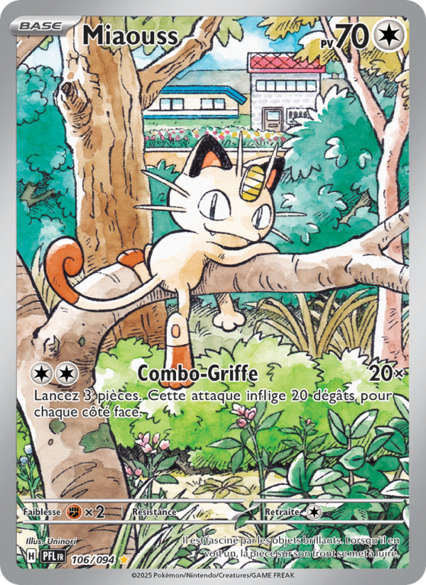Miaouss 106 — Phantasmal Flames (French Pokémon TCG card)