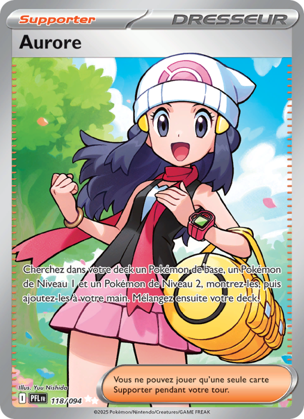 Aurore 118 — Phantasmal Flames (French Pokémon TCG card)