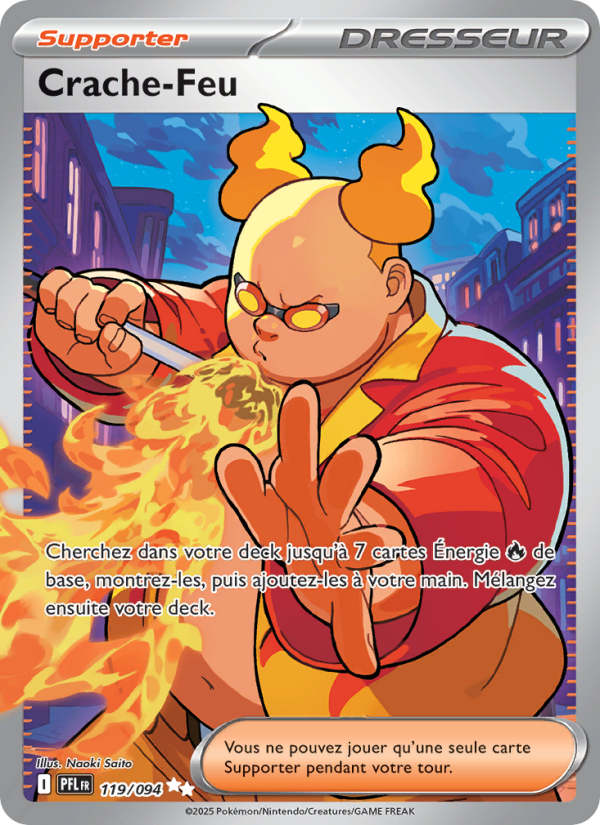 Crache-Feu 119 — Phantasmal Flames (French Pokémon TCG card)
