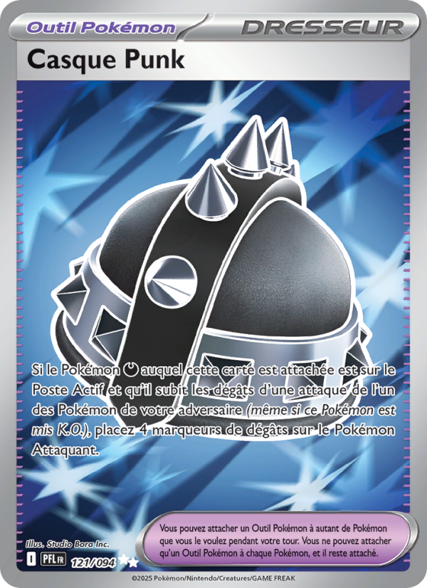 Casque Punk 121 — Phantasmal Flames (French Pokémon TCG card)