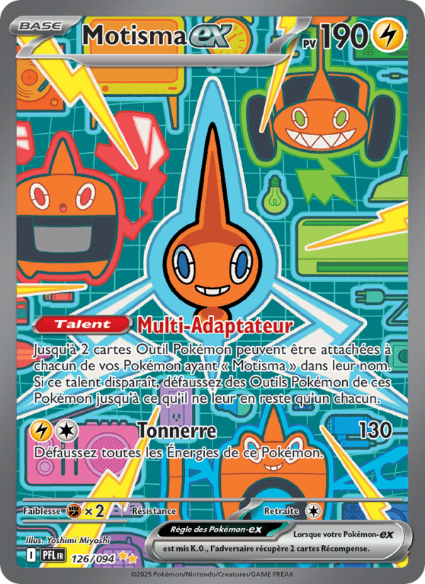 Motisma-ex 126 — Phantasmal Flames (French Pokémon TCG card)