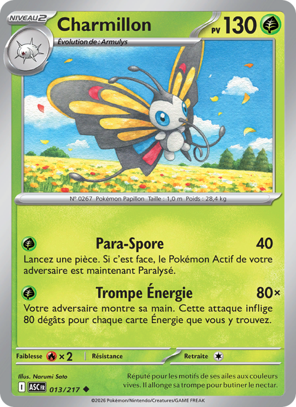 Charmillon 013 — Erhabene Helden (French Pokémon TCG card)