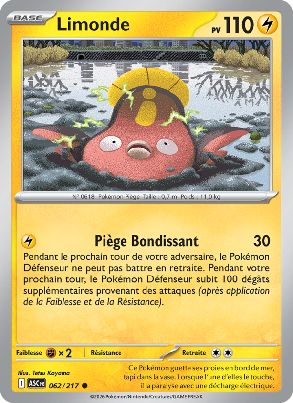 Limonde 062 — Erhabene Helden (French Pokémon TCG card)