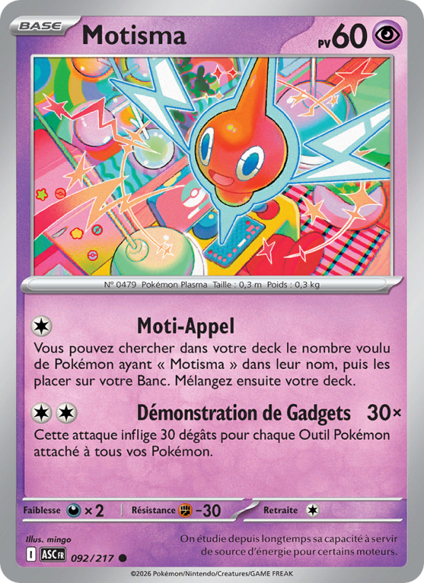 Motisma 092 — Erhabene Helden (French Pokémon TCG card)