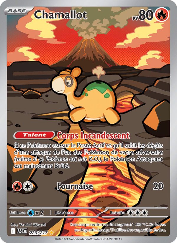 Chamallot 223 — Erhabene Helden (French Pokémon TCG card)