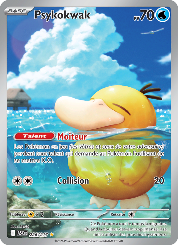 Psykokwak 226 — Erhabene Helden (French Pokémon TCG card)