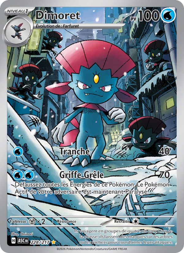 Dimoret 228 — Erhabene Helden (French Pokémon TCG card)
