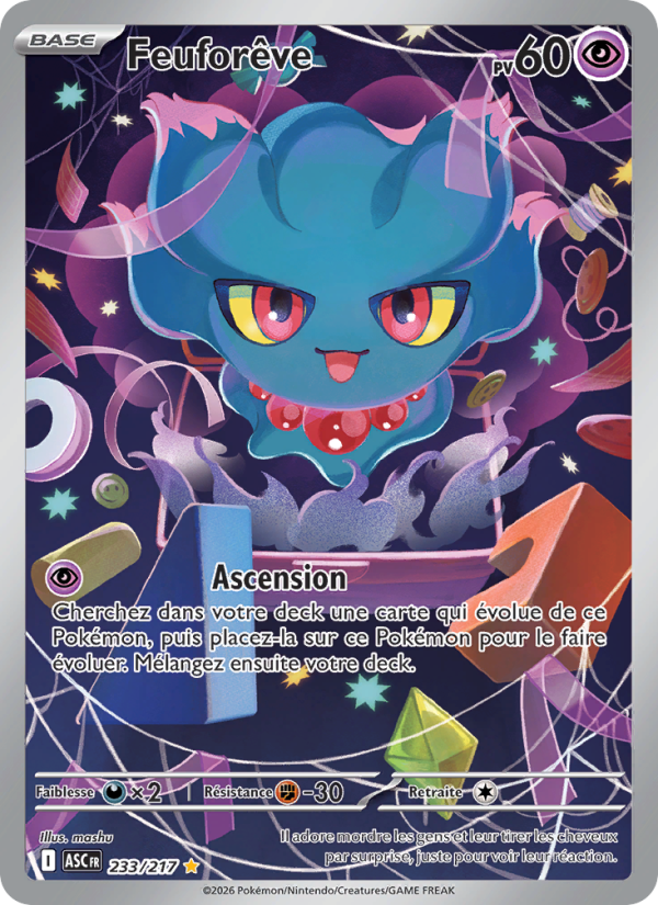 Feuforêve 233 — Erhabene Helden (French Pokémon TCG card)
