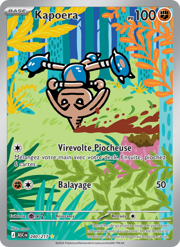 Kapoera 240 — Erhabene Helden (French Pokémon TCG card)
