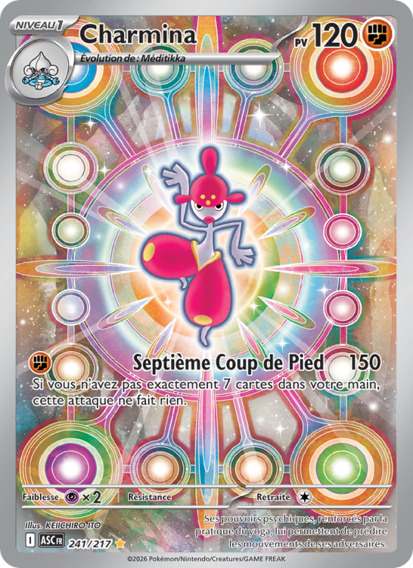 Charmina 241 — Erhabene Helden (French Pokémon TCG card)