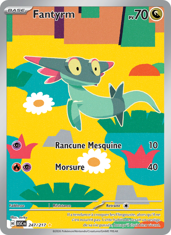 Fantyrm 247 — Erhabene Helden (French Pokémon TCG card)