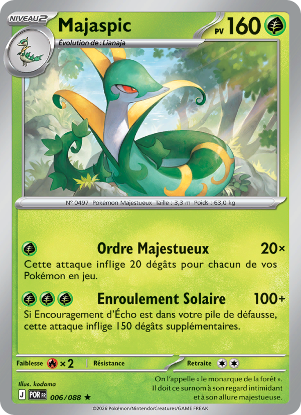 Majaspic 006 — Optimale Ordnung (French Pokémon TCG card)