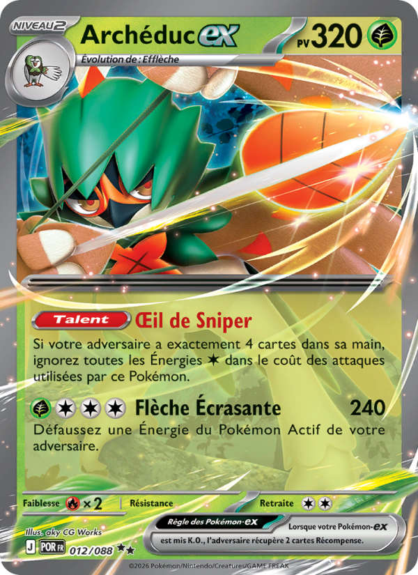 Archéduc-ex 012 — Optimale Ordnung (French Pokémon TCG card)