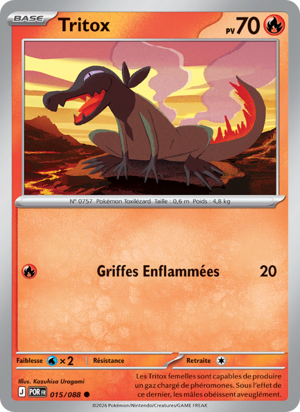 Tritox 015 — Optimale Ordnung (French Pokémon TCG card)