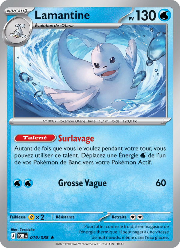 Lamantine 019 — Optimale Ordnung (French Pokémon TCG card)