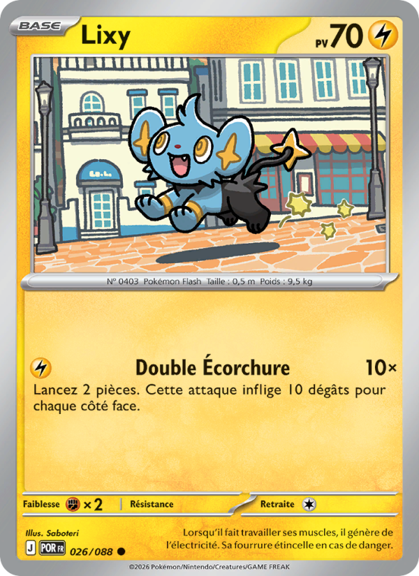 Lixy 026 — Optimale Ordnung (French Pokémon TCG card)