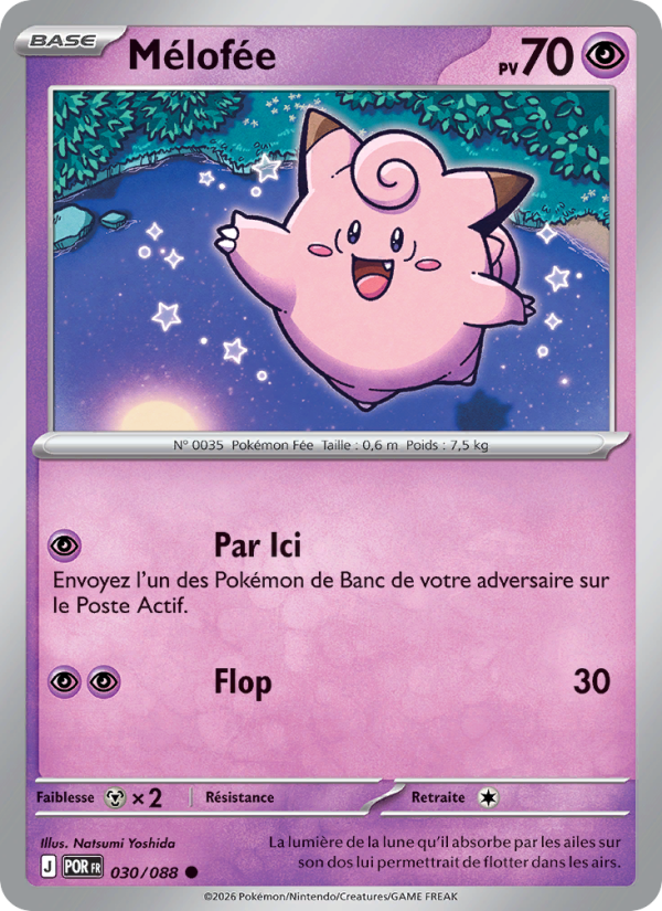 Mélofée 030 — Optimale Ordnung (French Pokémon TCG card)