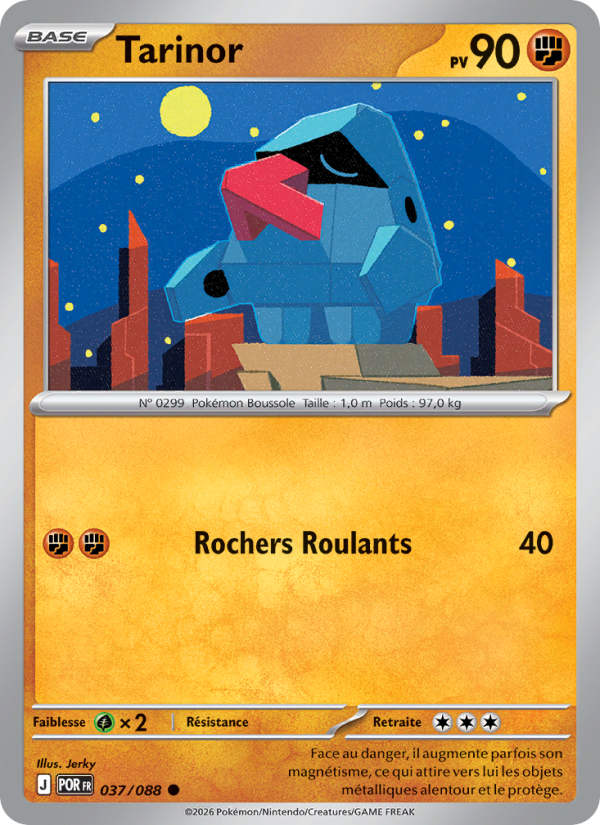 Tarinor 037 — Optimale Ordnung (French Pokémon TCG card)
