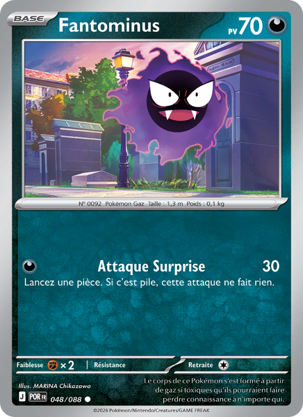 Fantominus 048 — Optimale Ordnung (French Pokémon TCG card)