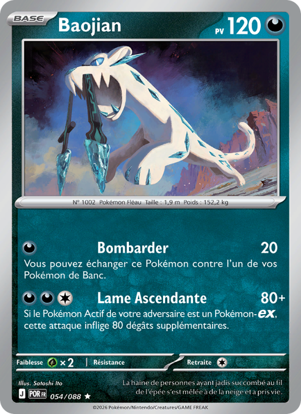 Baojian 054 — Optimale Ordnung (French Pokémon TCG card)