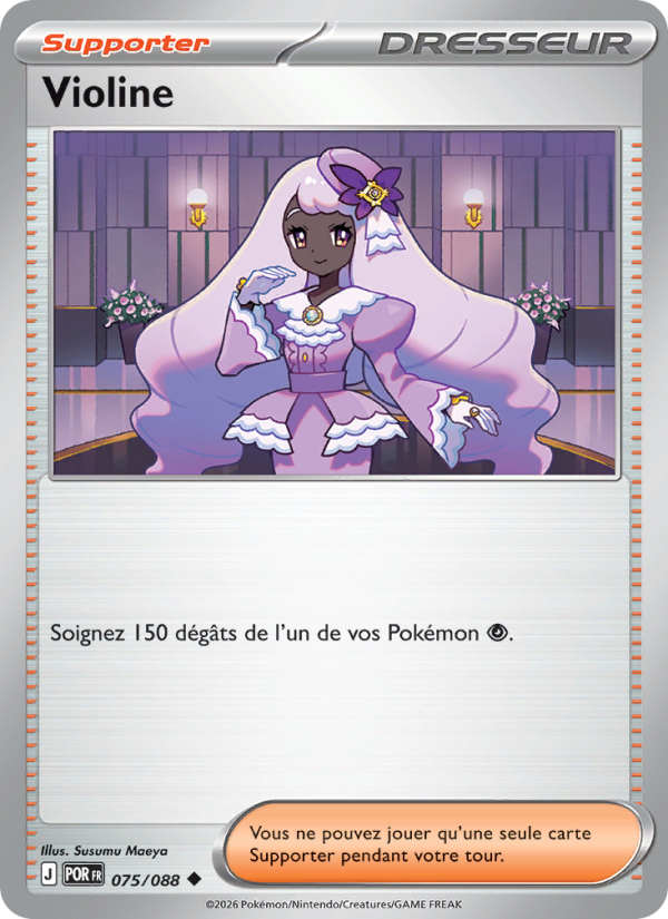 Violine 075 — Optimale Ordnung (French Pokémon TCG card)