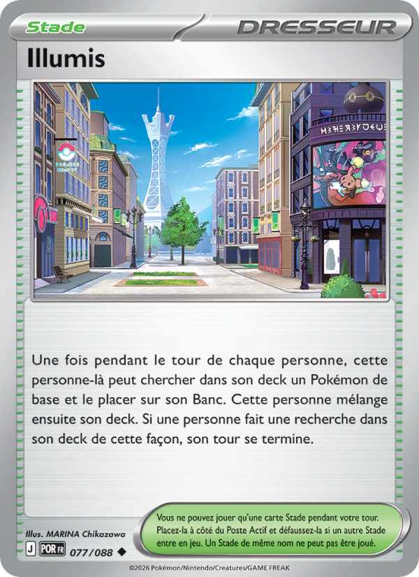 Illumis 077 — Optimale Ordnung (French Pokémon TCG card)