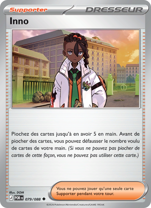 Inno 079 — Optimale Ordnung (French Pokémon TCG card)