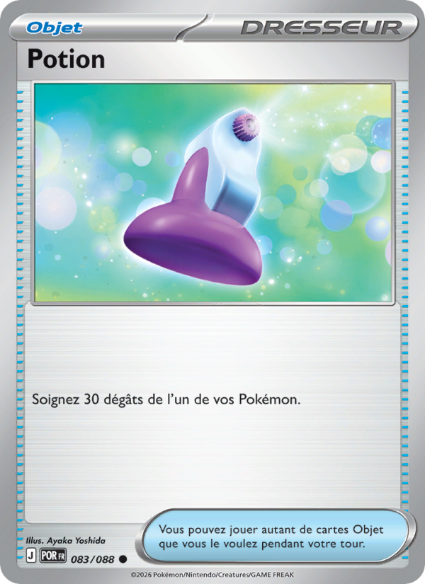 Potion 083 — Optimale Ordnung (French Pokémon TCG card)