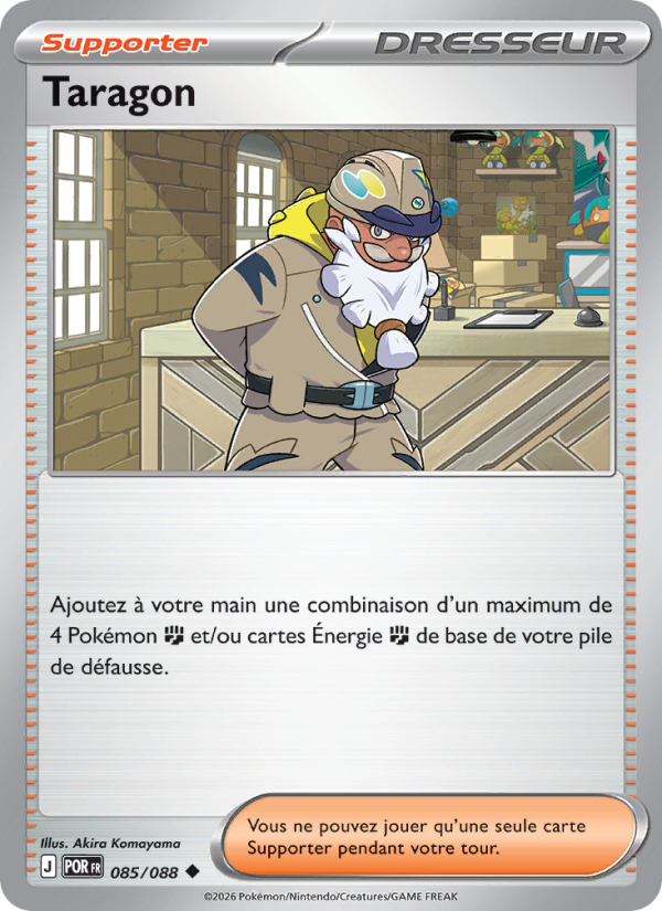 Taragon 085 — Optimale Ordnung (French Pokémon TCG card)