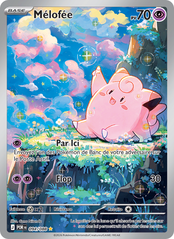 Mélofée 094 — Optimale Ordnung (French Pokémon TCG card)
